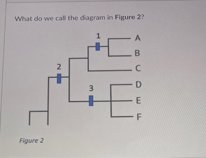 Solved What do we call the diagram in Figure 2? 1 — А B. 2 — | Chegg.com