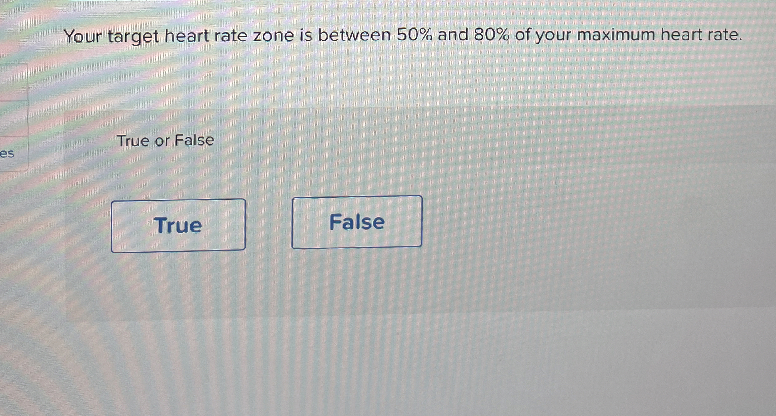 Solved Your target heart rate zone is between 50 ﻿and 80
