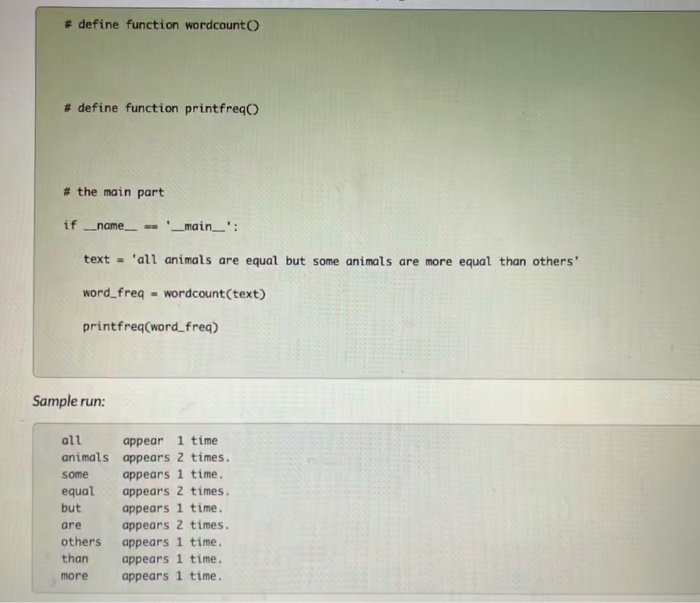 Solved Please write python code for the following (using the | Chegg.com