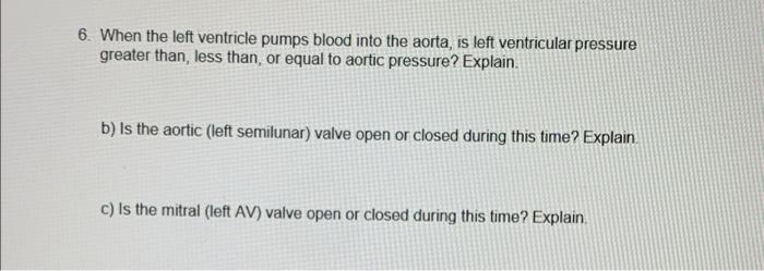Solved Heart Valves and the Cardiac Cycle Model 1: Opening | Chegg.com