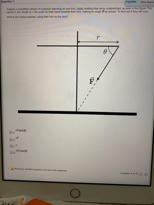 Solved Question 1 4 points Save Answe Imagine a simplified | Chegg.com