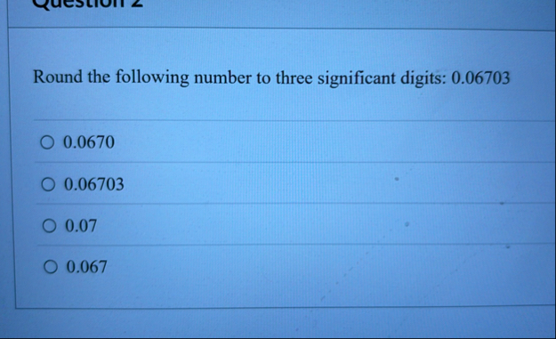 Solved Round the following number to three significant | Chegg.com