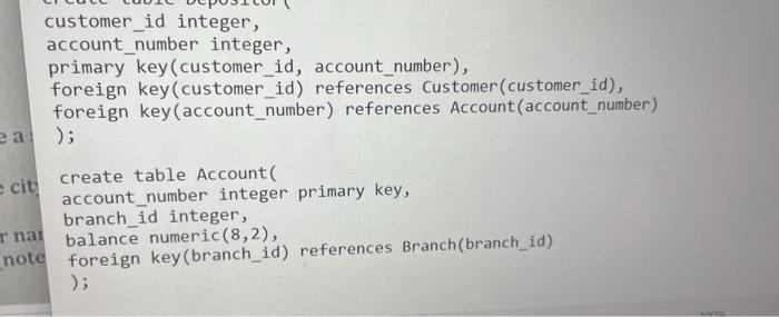Solved all you need to do is fix Error on SQL commands. all | Chegg.com