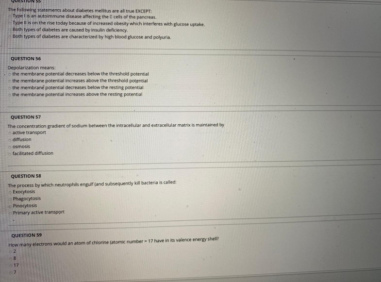 Which Of The Following Statements Is True Of Diabetes Solved The following statements about diabetes mellitus are | Chegg.com