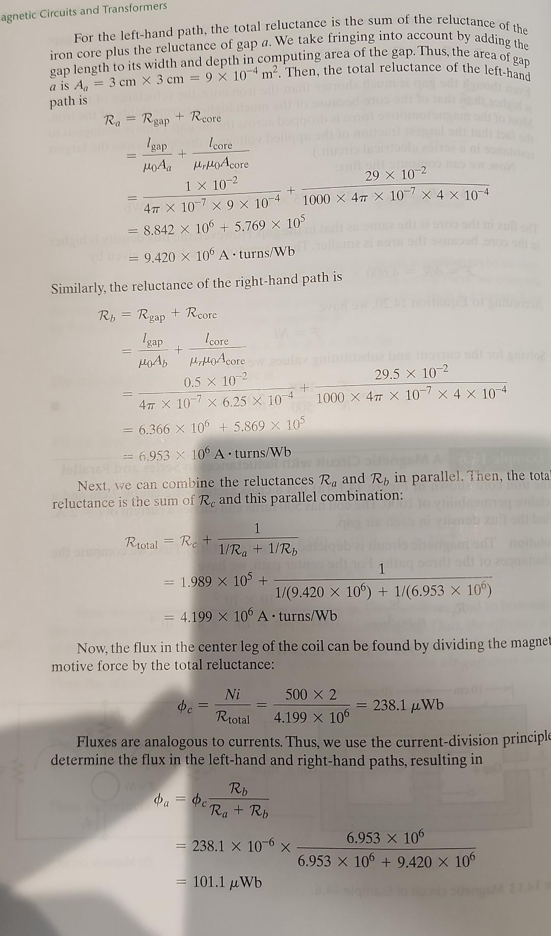 Solved μcore =5000μ0Exercise 14.9 Consider the magnetic | Chegg.com