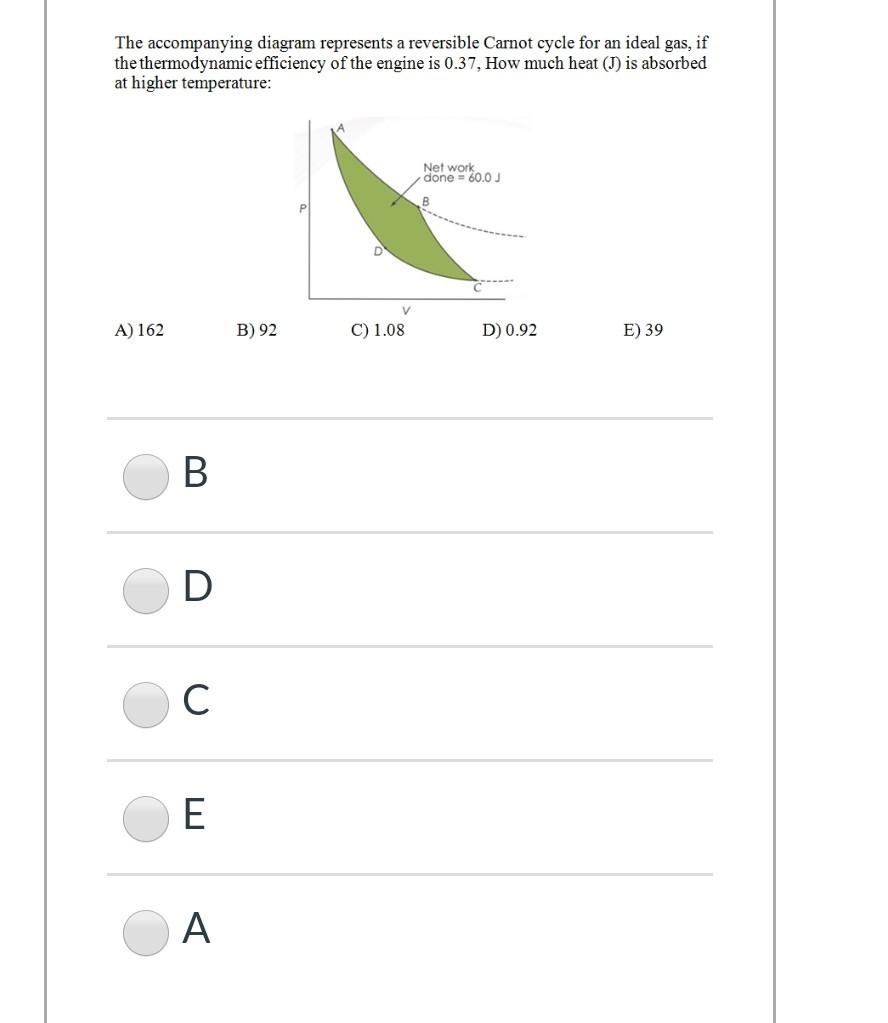 Solved The accompanying diagram represents a reversible | Chegg.com