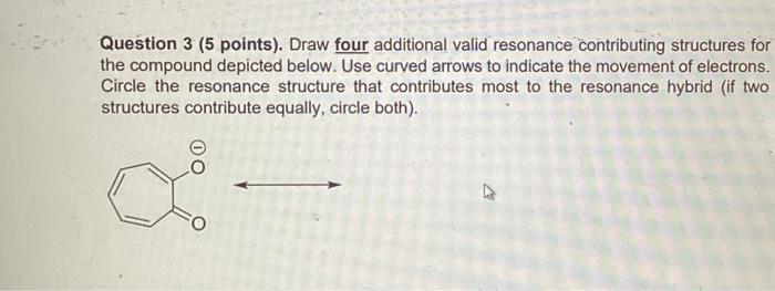 Solved Question 3 (5 Points). Draw Four Additional Valid | Chegg.com