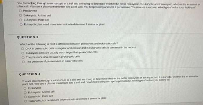 Solved You are looking through a microscope at a cell and | Chegg.com