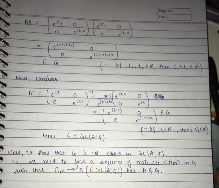 Solved 2 Fix An Mecational Real Number A And Define Ttir Chegg Com