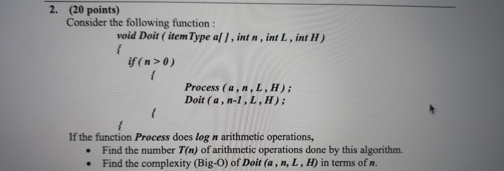 Solved Brute Force and Exclude & Conquer Recursive | Chegg.com