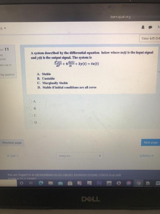 Solved I need answer ASAPIf you solve it i will give you one | Chegg.com