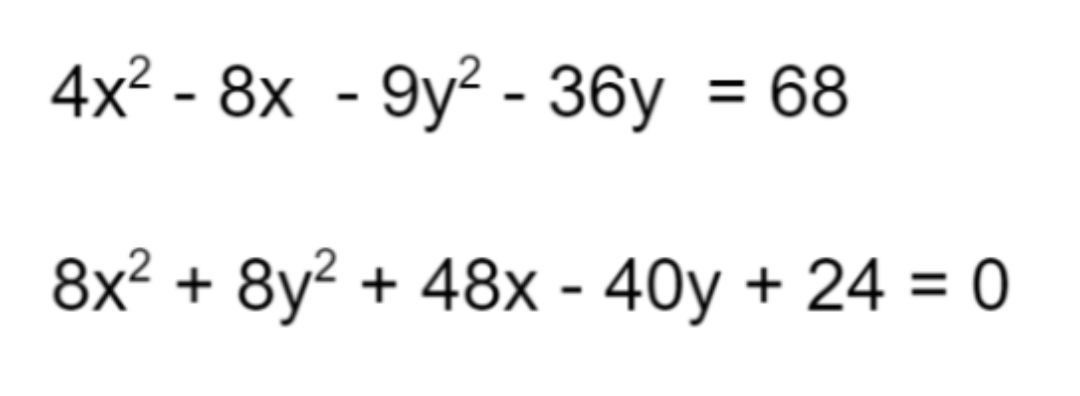 Solved can you show me how to get these into graphing form | Chegg.com