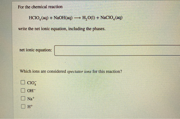 Solved Classify Each Of The Ions As Monoatomic Or Polyatomic 3858