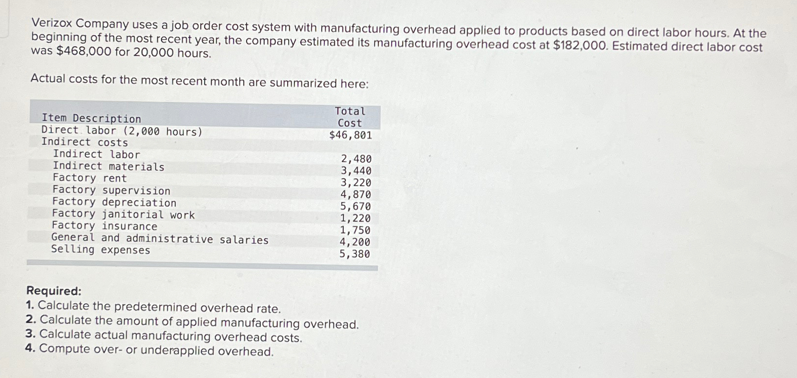 solved-verizox-company-uses-a-job-order-cost-system-with-chegg