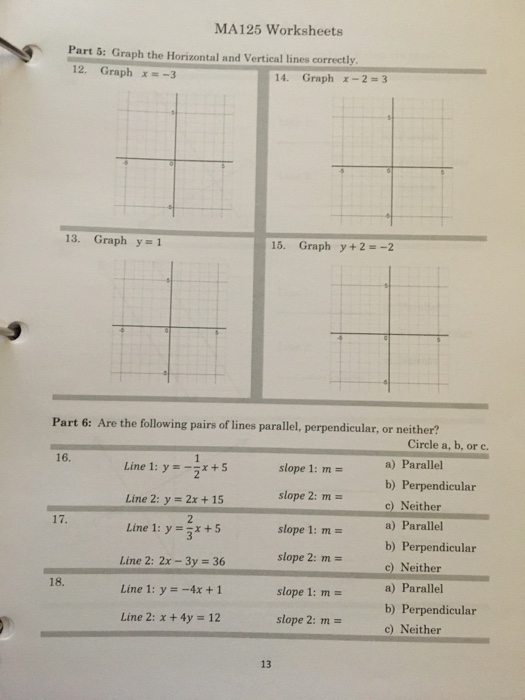 Solved MA125 Worksheets Part 4: Application Problems. 8. Amy | Chegg.com