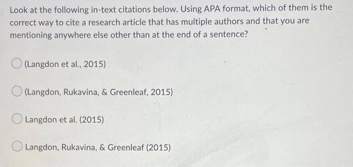 Read the following paragraph and identify the common | Chegg.com