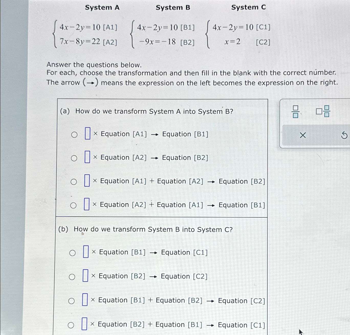 Solved System Asystem Bsystem Chegg
