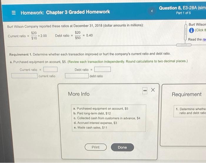 Solved 3 Homework: Chapter 3 Graded Homework Question 8, | Chegg.com
