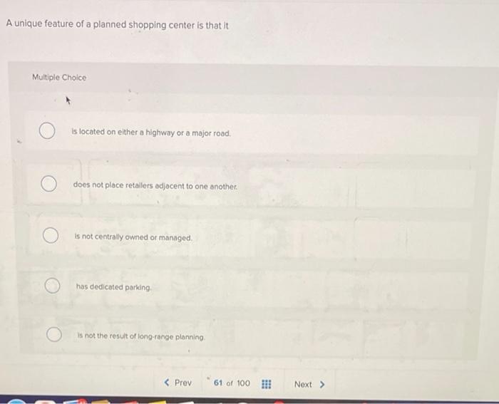 solved-a-unique-feature-of-a-planned-shopping-center-is-that-chegg