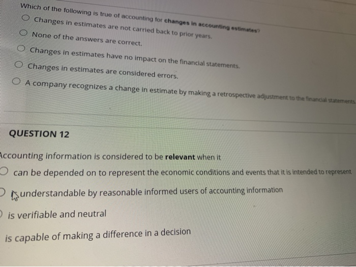 Which Of The Following Is True About Accounting Solved Which of the following is true of accounting for | Chegg.com