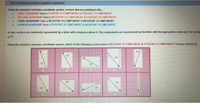 Solved Part 4: Identifying positive & negative components | Chegg.com
