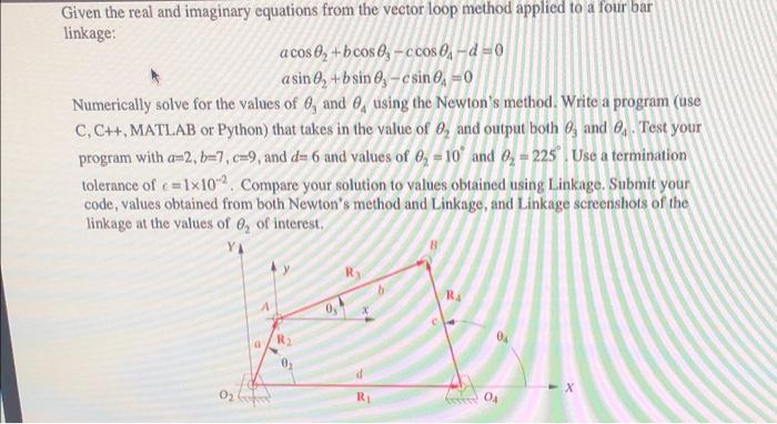 Solved Given The Real And Imaginary Equations From The | Chegg.com