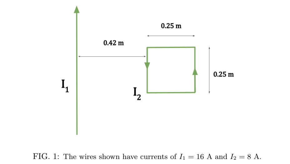 Solved The figure below shows a long straight wire near a | Chegg.com