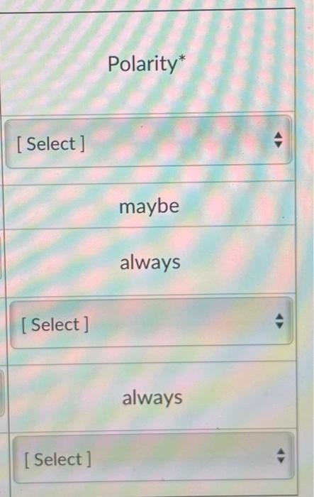 Solved Fill In The Missing Information In The Table Below Chegg