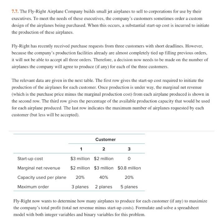 Solved *Answer The Problem On Excel Spreadsheet Indicating | Chegg.com