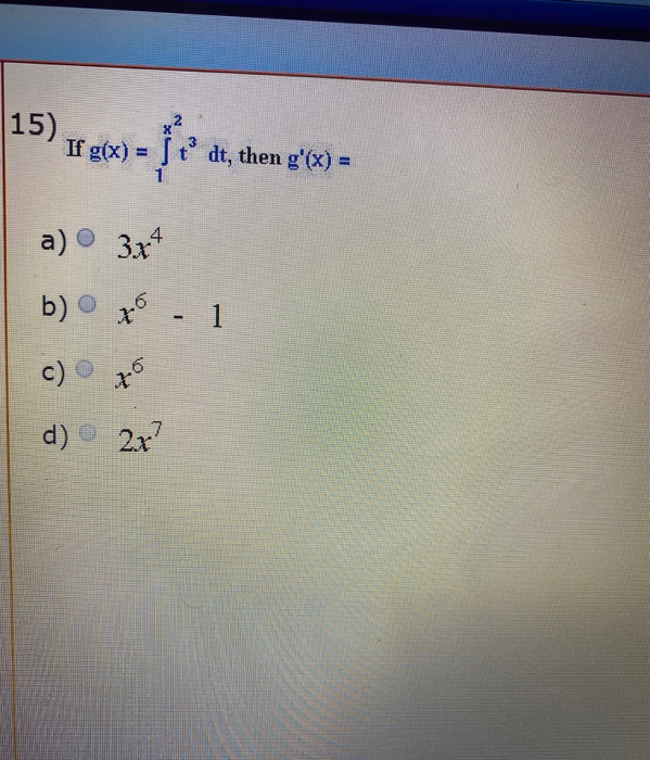 15 If G X ſ Tº Dt Then G X A 3x4 B O 70 1 Chegg Com