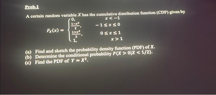 Solved Fxx⎩⎨⎧021−x221x21x 1 A Find 1125