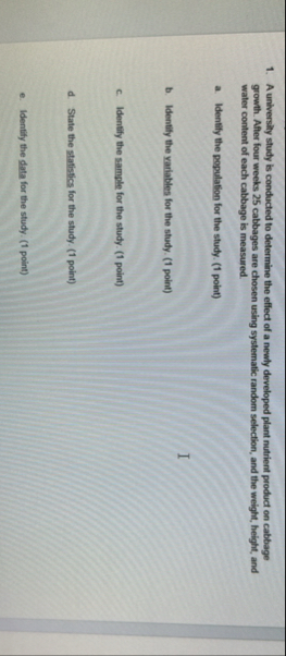 Solved A university study is conducted to determine the | Chegg.com