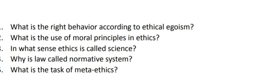 Solved What is the right behavior according to ethical | Chegg.com