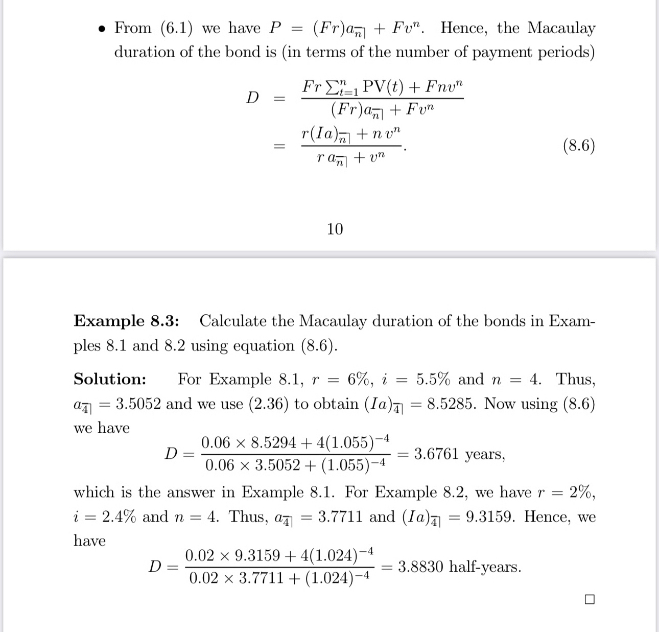 What is I and how can we calculate (Ia) | Chegg.com