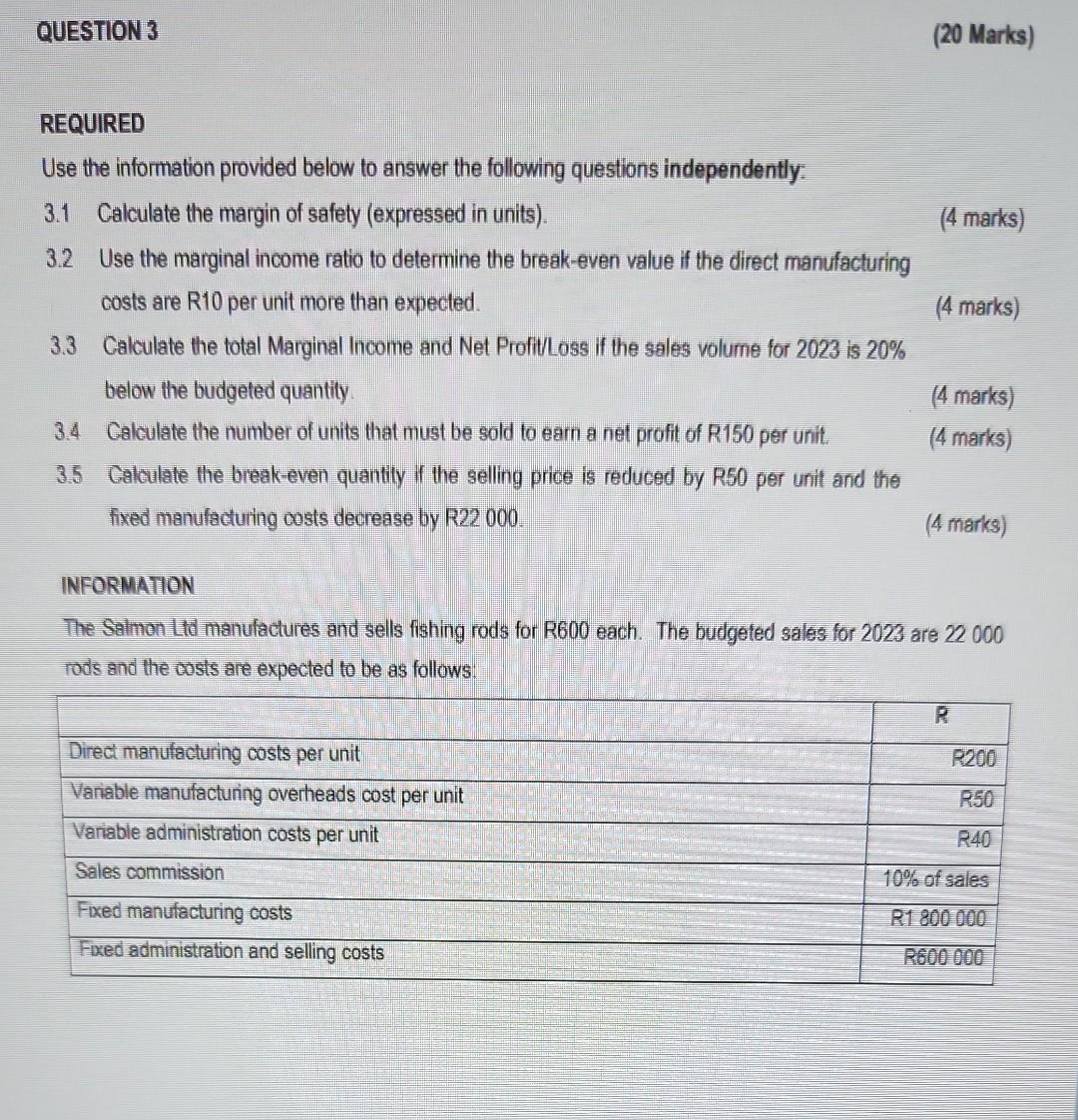 Solved REQUIRED Use the information provided below to answer | Chegg.com