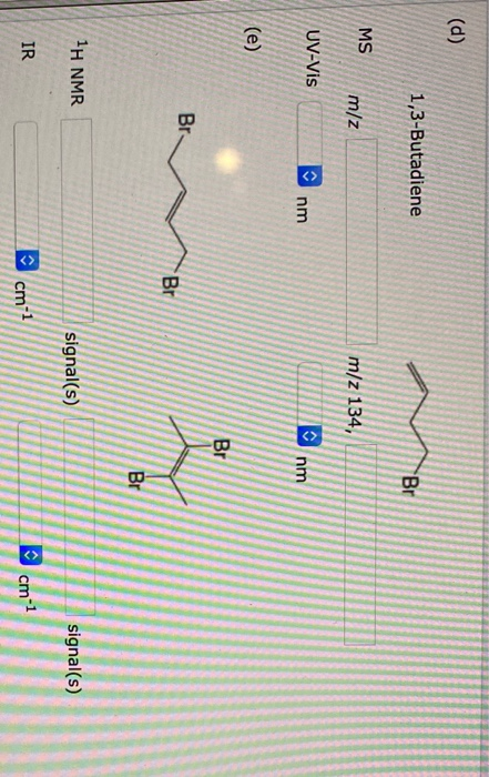 Solved Uv Vis Ir Nmr And Mass Spectrometry Are Spectro Chegg Com