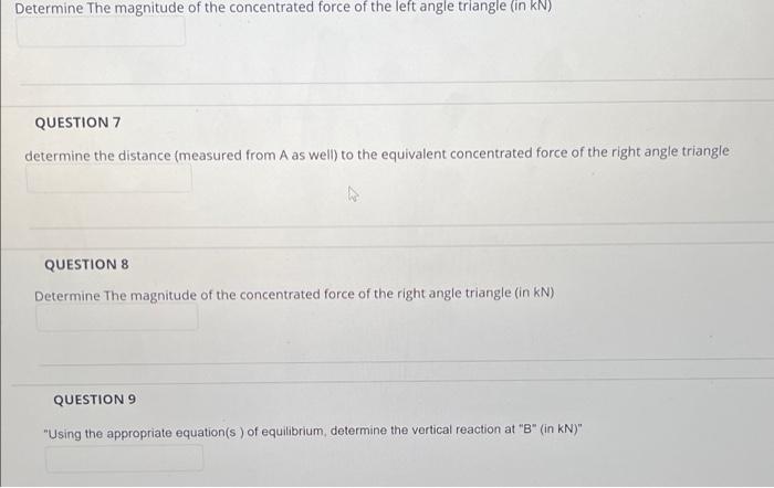 Solved A Simply Supported Beam Carrying Triangular