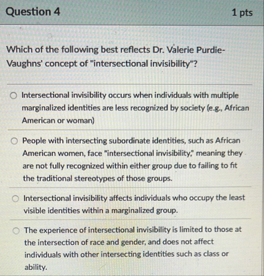 Solved Question 41 ﻿ptsWhich of the following best reflects | Chegg.com
