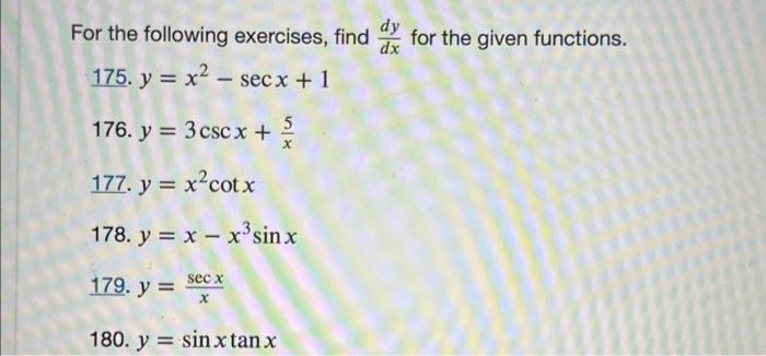 Solved please do a couple examples from 175-180 with clear | Chegg.com