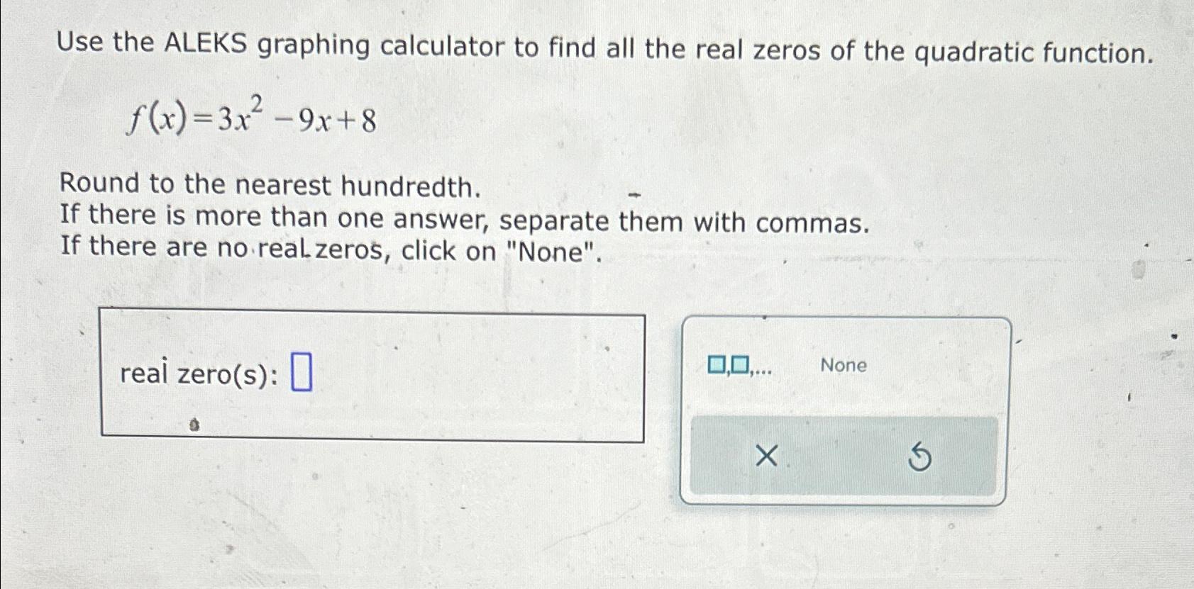 Real zero deals calculator