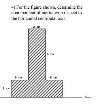 Solved 3) Determine the center of gravity of the shaded | Chegg.com