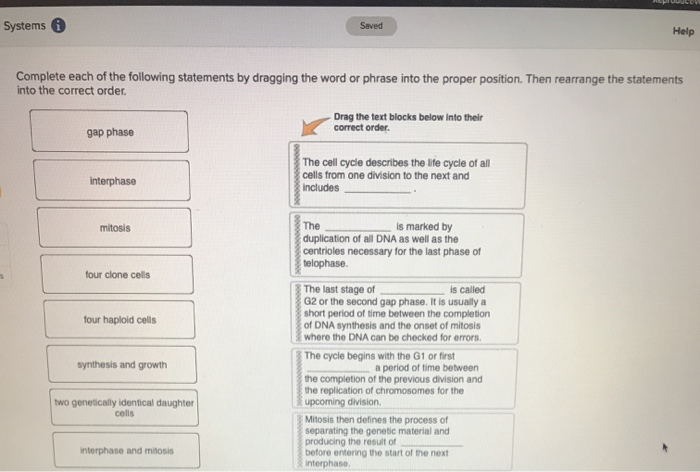 Solved Systems Saved Help Complete Each Of The Following Chegg
