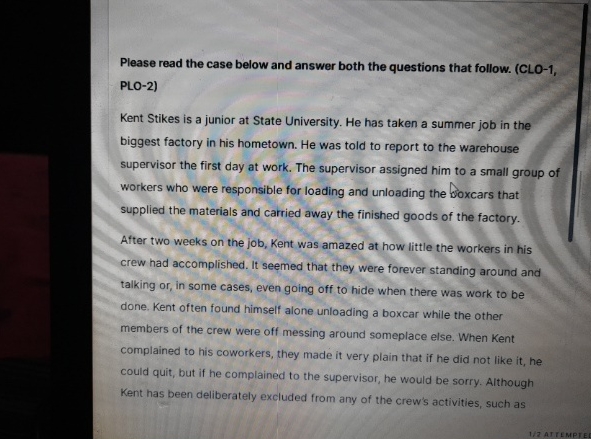 Solved Please read the case below and answer both the | Chegg.com