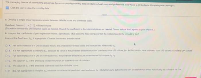 Solved Can you answer A, B and C with how you did it? Data | Chegg.com