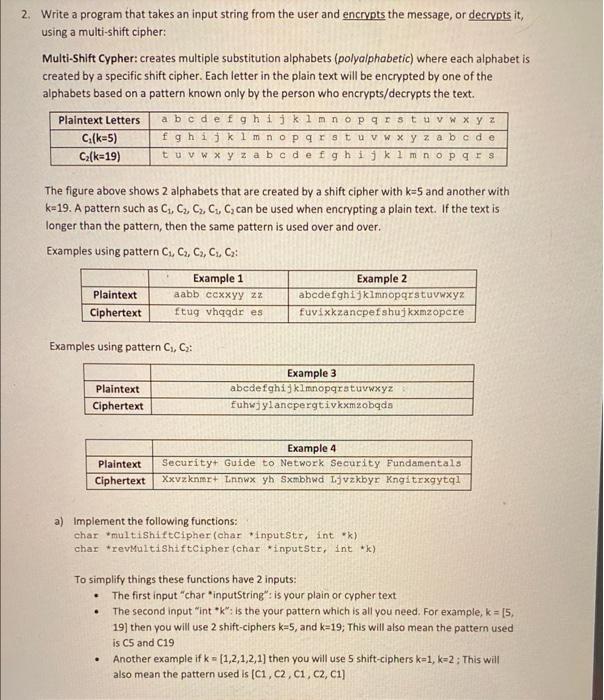 Solved 2. Write a program that takes an input string from | Chegg.com