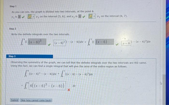 What is the integration of this function [math]I=\displaystyle \int  \dfrac{e^{6 \log x}-e^{5 \log x}}{e^{4 \log x}-e^{3 \log x}} \,d x[/math]?  - ISI/CMI World - Quora