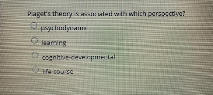 Solved Developmental psychologists are most interested in Chegg