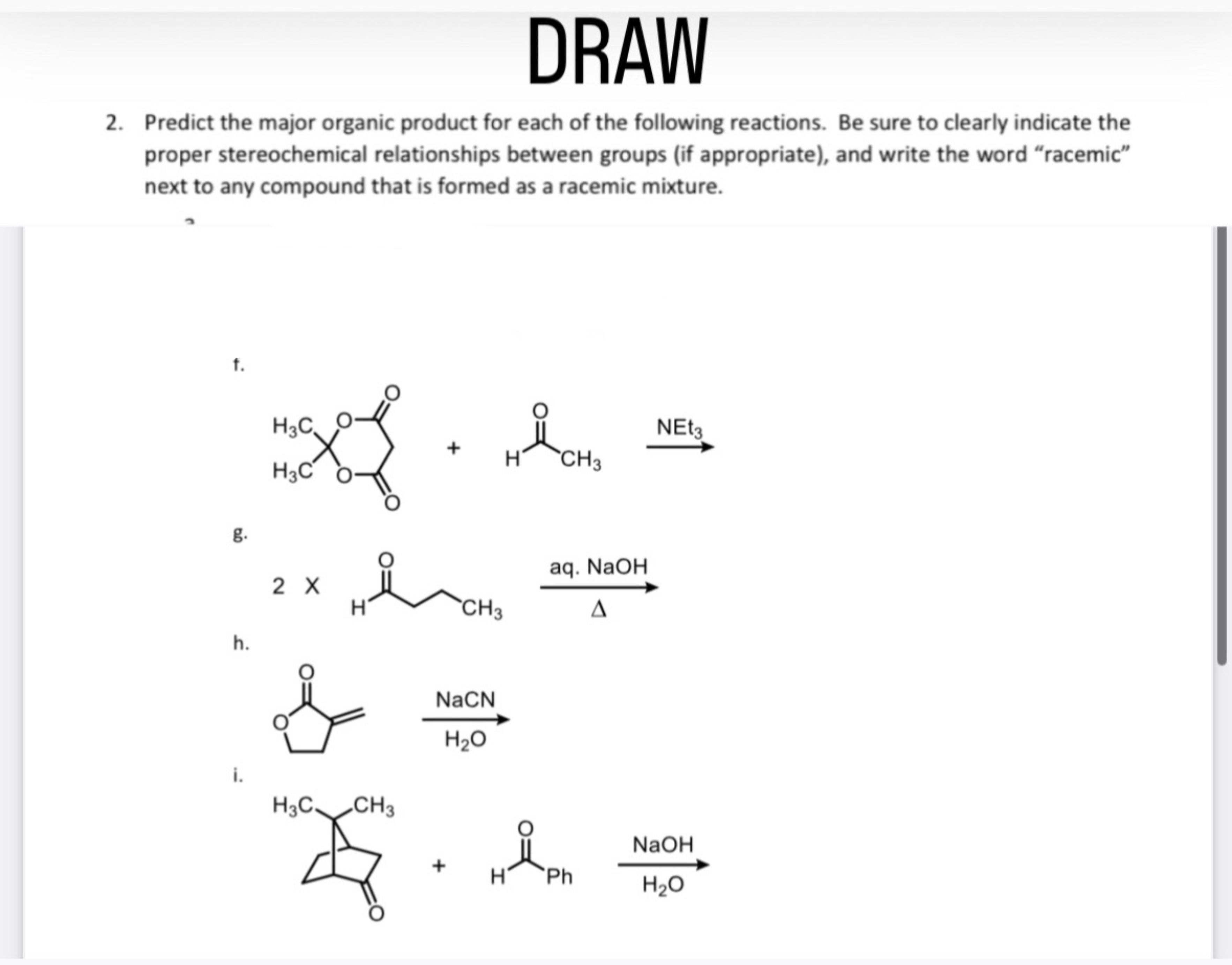 Solved to any compound that is formed as a racemic | Chegg.com