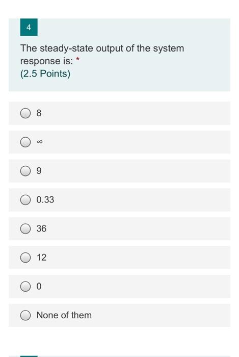 Solved For the system shown in the figure, answer the | Chegg.com