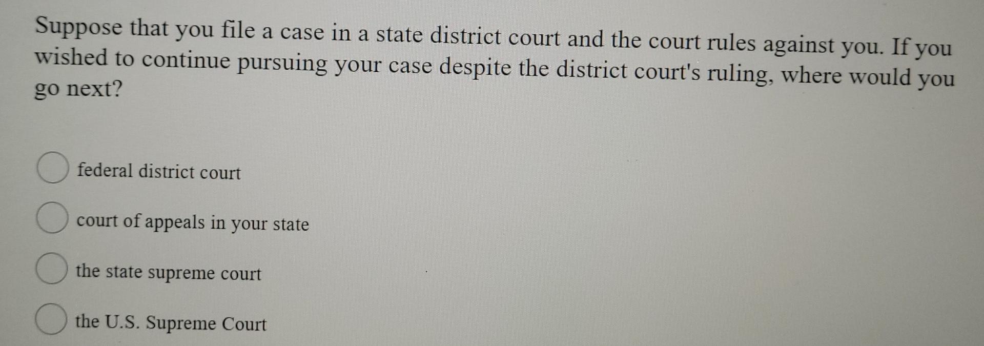 Solved Which approach to understanding a judge's